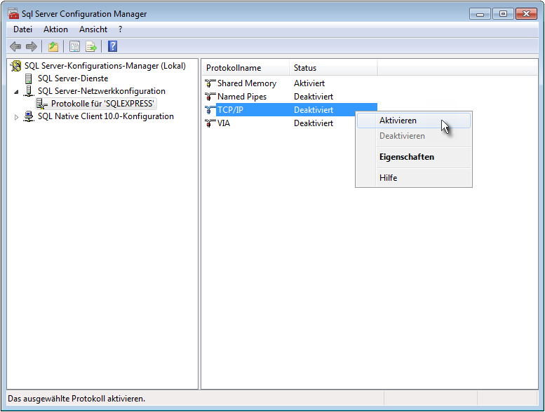 02_SQL Server Konfiguration