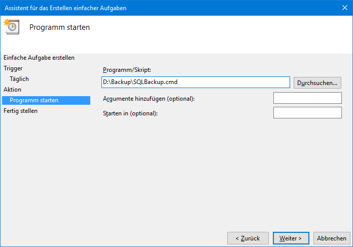 Sicherung_SQL_Server_Aufgabenplanung_5