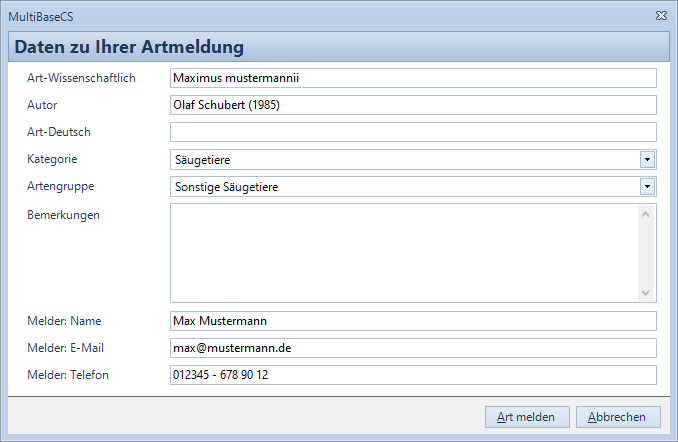 Dialog_Art_melden
