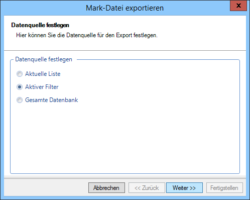 BatBase_ExportMarkDatei1