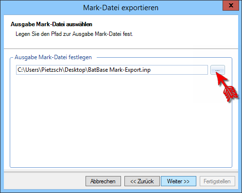 BatBase_ExportMarkDatei3