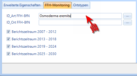 FFH-Monitoring_Art auswählen